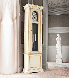 Часы витринные Palazzo Ducale Prama Bakokko 71BO17 bianco цвет белый ширина 61 см Часы витринные Palazzo Ducale Prama Bakokko 71BO17 bianco цвет белый ширина 61 см