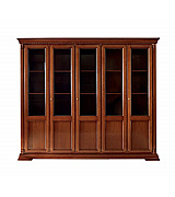 Книжный шкаф 5 дверный Palazzo Ducale Prama Bakokko 71CI05LB ciliegio цвет вишня Книжный шкаф 5 дверный Palazzo Ducale Prama Bakokko 71CI05LB ciliegio цвет вишня