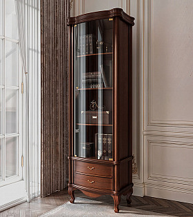 Книжный шкаф Disemobel 971 nogal-5 цвет орех Книжный шкаф Disemobel 971 nogal-5 цвет орех