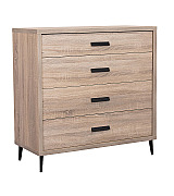 Комод Koala Beds Kubik 100 Roble/Antracita цвет дуб Комод Koala Beds Kubik 100 Roble/Antracita цвет дуб