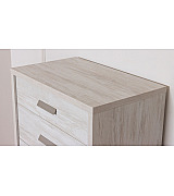 Комод Koala Beds Kubik 070 Nordico/Blanco цвет нордический бежевый Комод Koala Beds Kubik 070 Nordico/Blanco цвет нордический бежевый