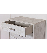 Комод Koala Beds Kubik 070 Nordico/Blanco цвет нордический бежевый Комод Koala Beds Kubik 070 Nordico/Blanco цвет нордический бежевый