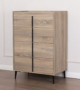 Комод Koala Beds Line 070 Roble/Antracita цвет дуб Комод Koala Beds Line 070 Roble/Antracita цвет дуб