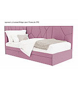 Кровать угловая Helga Beautyson с выдвижным ящиком для белья 120 * 200 см