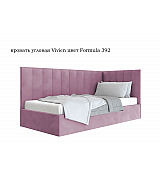 Кровать угловая Vivien Beautyson подъемный механизм, ящик для белья 120 * 200 см Кровать угловая Vivien Beautyson подъемный механизм, ящик для белья 120 * 200 см