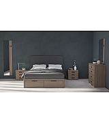 Кровать Koala Beds Drawer/Dreams 160 * 200 см цвет Roble Contorno/Monolith 97 Serie 3 Кровать Koala Beds Drawer/Dreams 160 * 200 см цвет Roble Contorno/Monolith 97 Serie 3