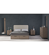 Кровать Koala Beds Drawer/Dreams 160 * 200 см цвет Roble Contorno/Rino 06 Serie 1 Кровать Koala Beds Drawer/Dreams 160 * 200 см цвет Roble Contorno/Rino 06 Serie 1