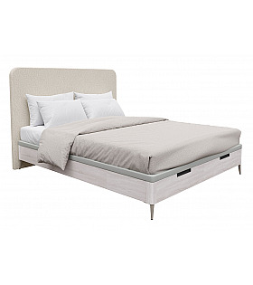 Кровать Koala Beds Nice/Dreams 160 * 200 см цвет Nordico Contorno/Rino 06 Serie 1 Кровать Koala Beds Nice/Dreams 160 * 200 см цвет Nordico Contorno/Rino 06 Serie 1