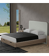 Кровать Koala Beds Nice/Dreams 160 * 200 см цвет Roble Contorno/Ceniza Serie 2 Кровать Koala Beds Nice/Dreams 160 * 200 см цвет Roble Contorno/Ceniza Serie 2