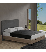 Кровать Koala Beds Nice/Dreams 160 * 200 см цвет Roble Contorno/Monolith 97 Serie 3 Кровать Koala Beds Nice/Dreams 160 * 200 см цвет Roble Contorno/Monolith 97 Serie 3