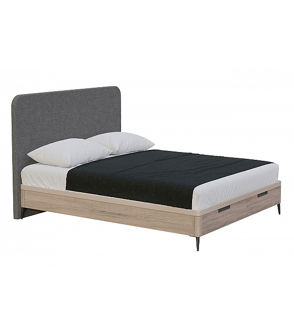 Кровать Koala Beds Nice/Dreams 160 * 200 см цвет Roble Contorno/Monolith 97 Serie 3 Кровать Koala Beds Nice/Dreams 160 * 200 см цвет Roble Contorno/Monolith 97 Serie 3