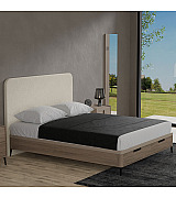Кровать Koala Beds Nice/Dreams 160 * 200 см цвет Roble Contorno/Rino 06 Serie 1 Кровать Koala Beds Nice/Dreams 160 * 200 см цвет Roble Contorno/Rino 06 Serie 1