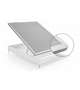 Кровать Koala Beds Nice/Dreams 160 * 200 см цвет Nordico Contorno/Monolith 97 Serie 3 Кровать Koala Beds Nice/Dreams 160 * 200 см цвет Nordico Contorno/Monolith 97 Serie 3