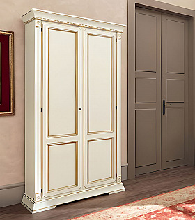Шкаф 2 дверный Palazzo Ducale Prama Bakokko 71BO40 bianco цвет белый Шкаф 2 дверный Palazzo Ducale Prama Bakokko 71BO40 bianco цвет белый