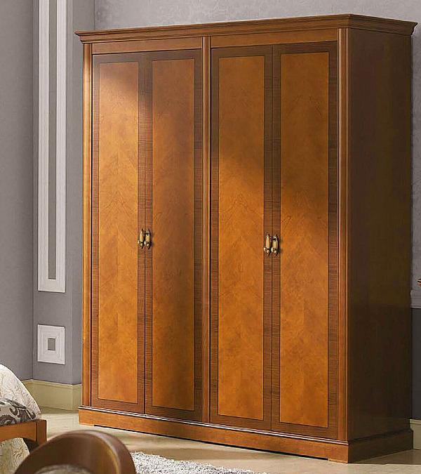 Шкаф 4-х дверный Panamar 875.004 цвет вишня Шкаф 4-х дверный Panamar 875.004 цвет вишня