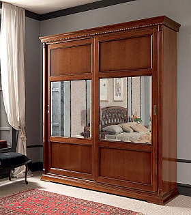 Шкаф купе 2 дверный Palazzo Ducale Prama Bakokko 71CI27AR MINI ciliegio цвет вишня Шкаф купе 2 дверный Palazzo Ducale Prama Bakokko 71CI27AR MINI ciliegio цвет вишня
