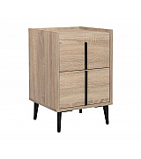Тумба прикроватная Koala Beds Line 040 Roble/Antracita цвет дуб Тумба прикроватная Koala Beds Line 040 Roble/Antracita цвет дуб