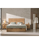 Тумба прикроватная Koala Beds Line 040 Roble/Antracita цвет дуб Тумба прикроватная Koala Beds Line 040 Roble/Antracita цвет дуб