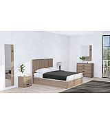 Тумба прикроватная Koala Beds Kubik 040 Roble цвет дуб