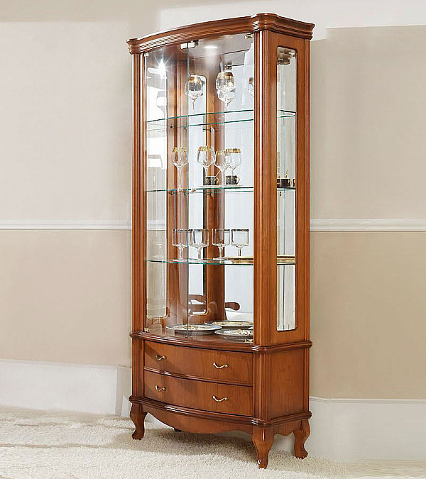 Витрина Disemobel 916 cerezo-5 цвет вишня Витрина Disemobel 916 cerezo-5 цвет вишня