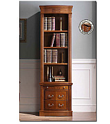 Книжный шкаф Panamar 827.000 + тумба Panamar 837.000 цвет орех, вишня Книжный шкаф Panamar 827.000 + тумба Panamar 837.000 цвет орех, вишня