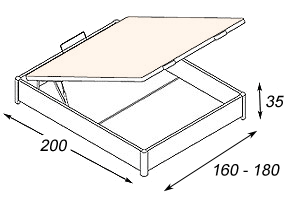 кушетка Panamar 460